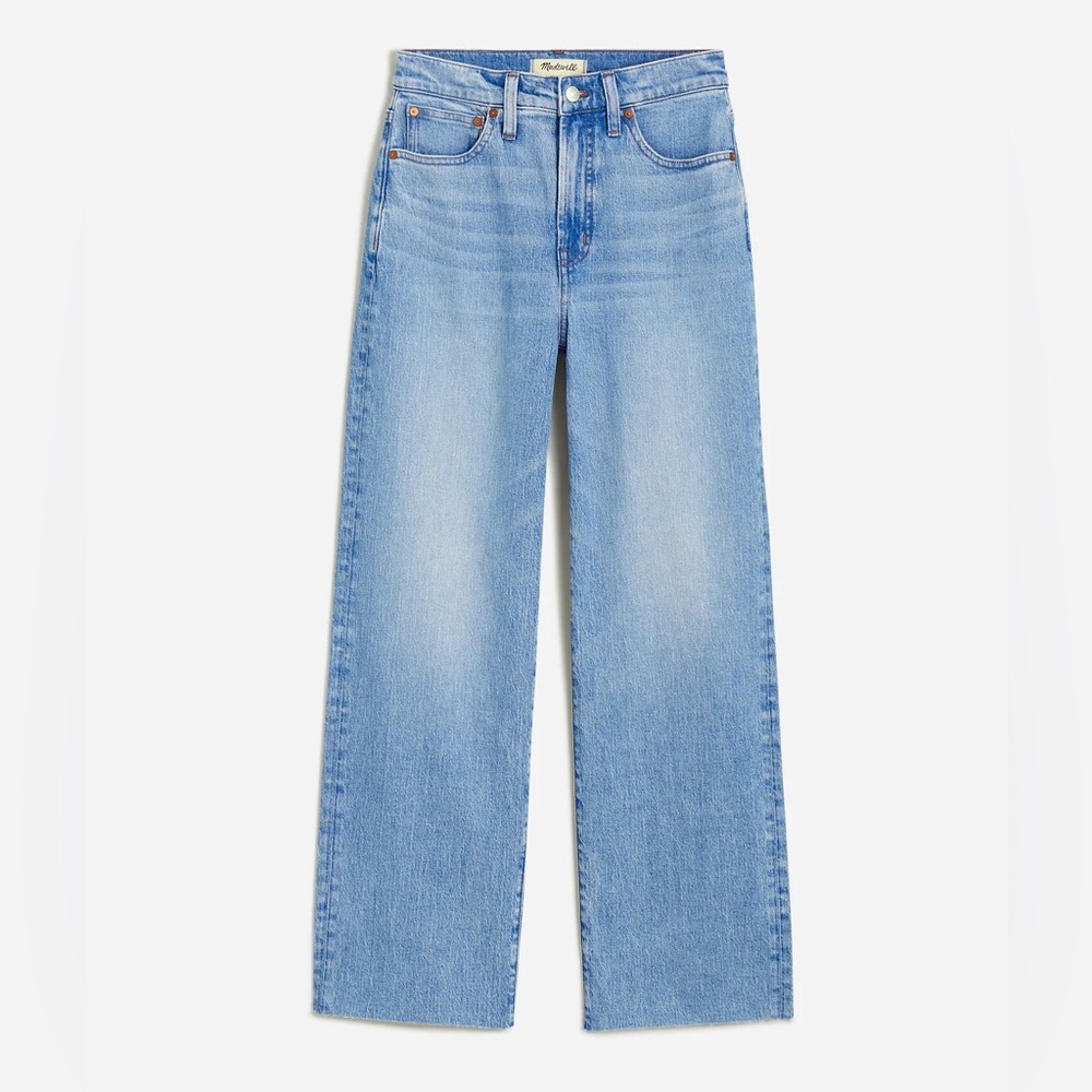 NWT Madewell Perfect Vintage Wide-Leg Crop Jeans